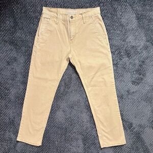 Signature Levi Strauss S67 Athletic Fit Khaki Pants Men’s 30x30 Tan StretchChino